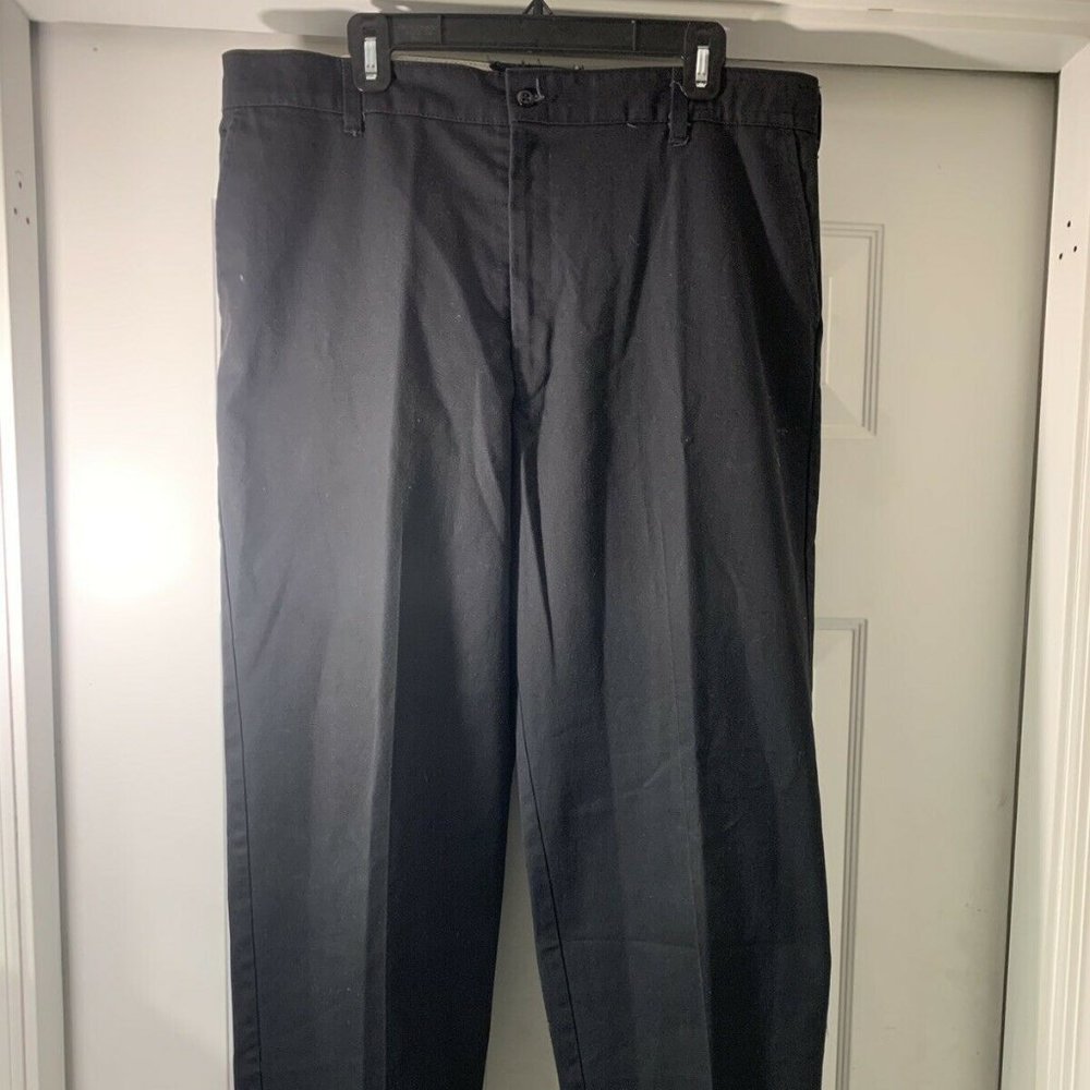 Men's Red Kap  Black Work Pants 32X38 (Style PT20)